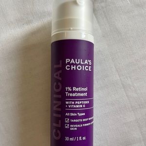 Paula’s choice 1% retinol treatment with peptides and vitamin C